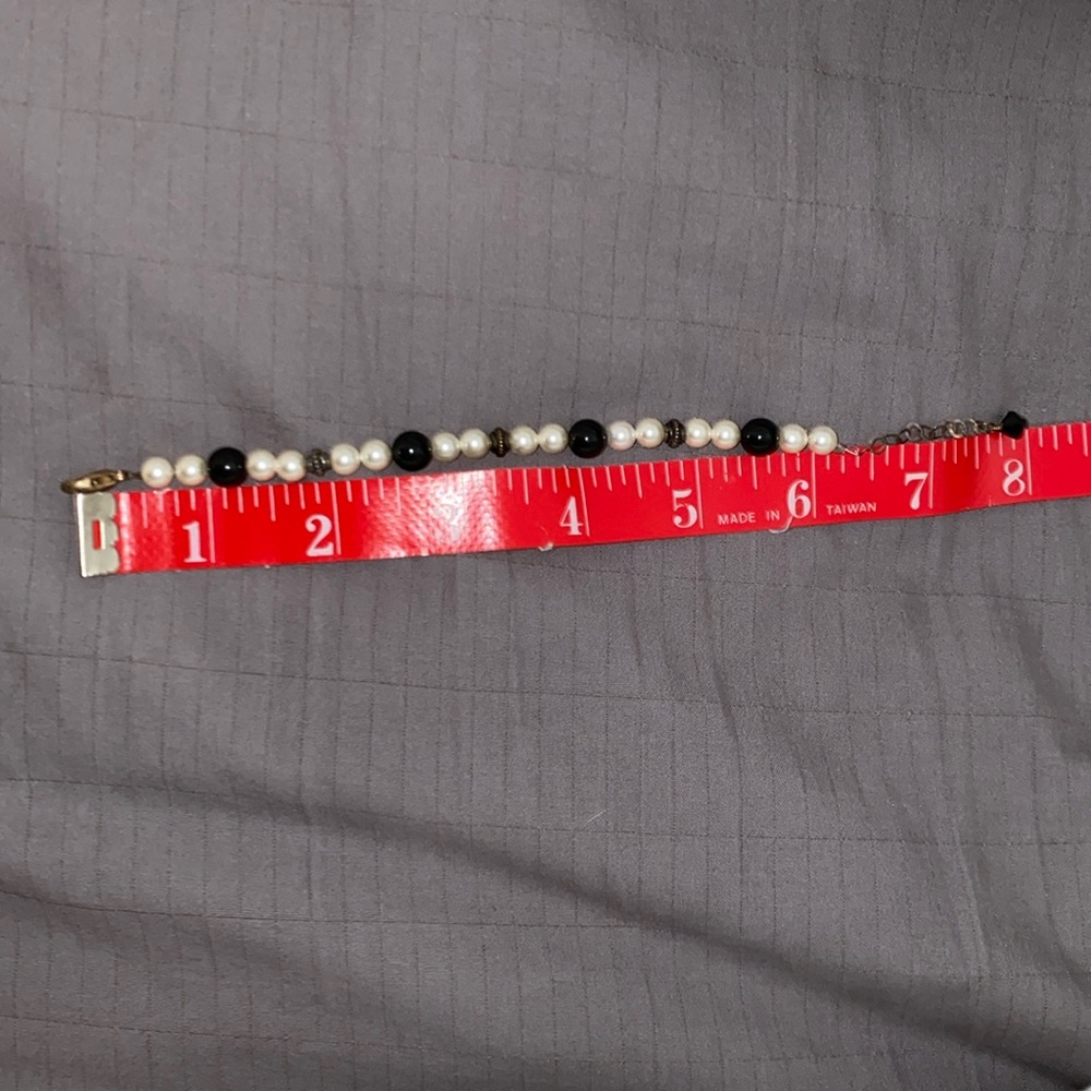 Swarovski and Sterling Bracelet